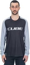 Cube Vertex Enduro-trui Met Lange Mouwen Grijs 3XL Man