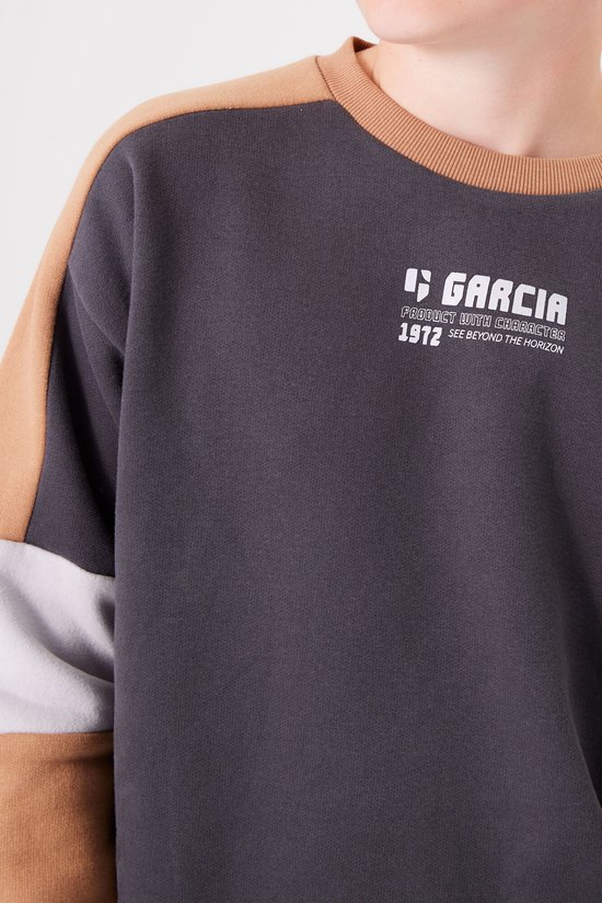 GARCIA Jongens Sweater Gray - Maat 140/146