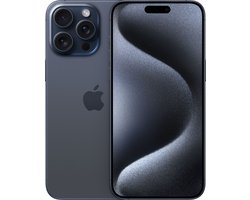 Apple iPhone 15 Pro Max - 256GB - Blauw Titanium