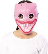 Roze monster masker