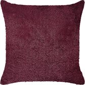 PILEA - Sierkussen - Rood - 45 x 45 cm - Polyester