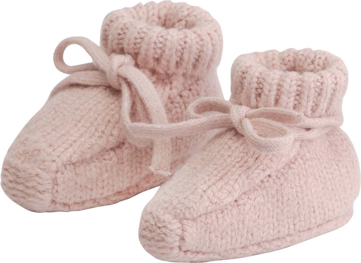 Prénatal newborn slofjes - Meisjes Kleding - Powder Pink - Maat 1MT - Prénatal