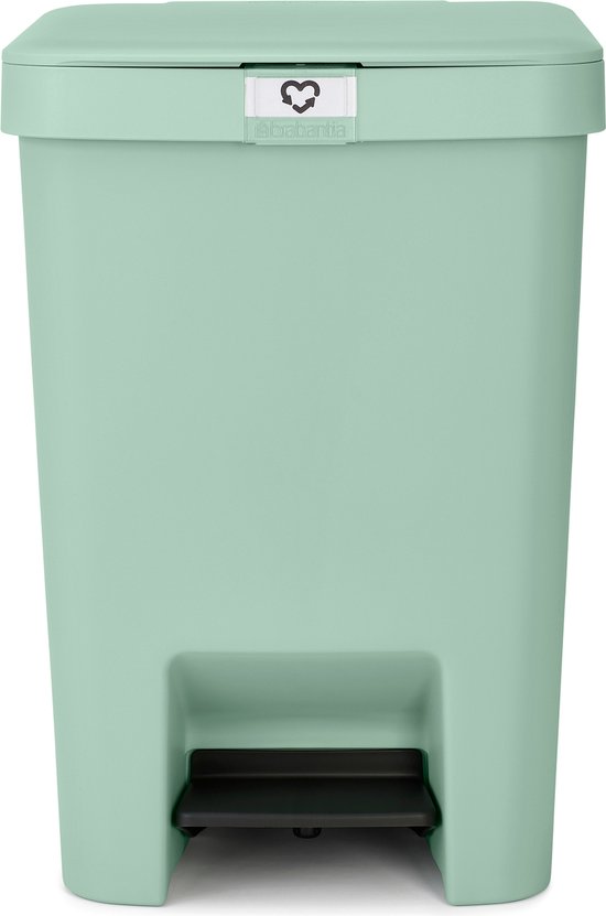 Brabantia StepUp Prullenbak - Pedaalemmer - 25 liter - Jade Green