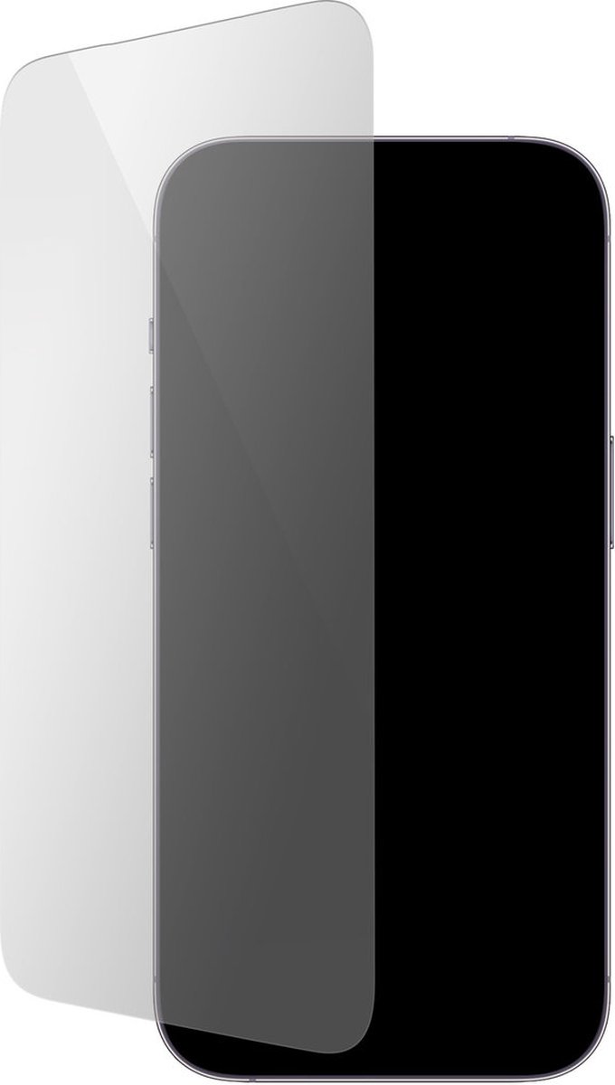 Mobiparts Screenprotector geschikt voor Apple iPhone 15 - Gehard Glas - Anti-bacterieel -