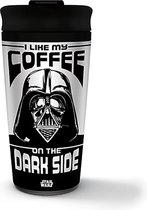 Reisbeker - Star Wars I Like My Coffee On The Dark Side - 450ml - metaal