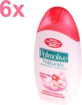 Palmolive - Naturals - Cherry Blossom - Douchemelk - Douchegel - 6x 300ml - Voordeelverpakking