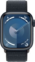 Apple Watch Series 9 - GPS + Cellular - 41mm - Midnight Aluminium Case with Midnight Sport Loop