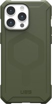 UAG - Essential Armor Mag iPhone 15 Pro Hoesje - olijfgroen