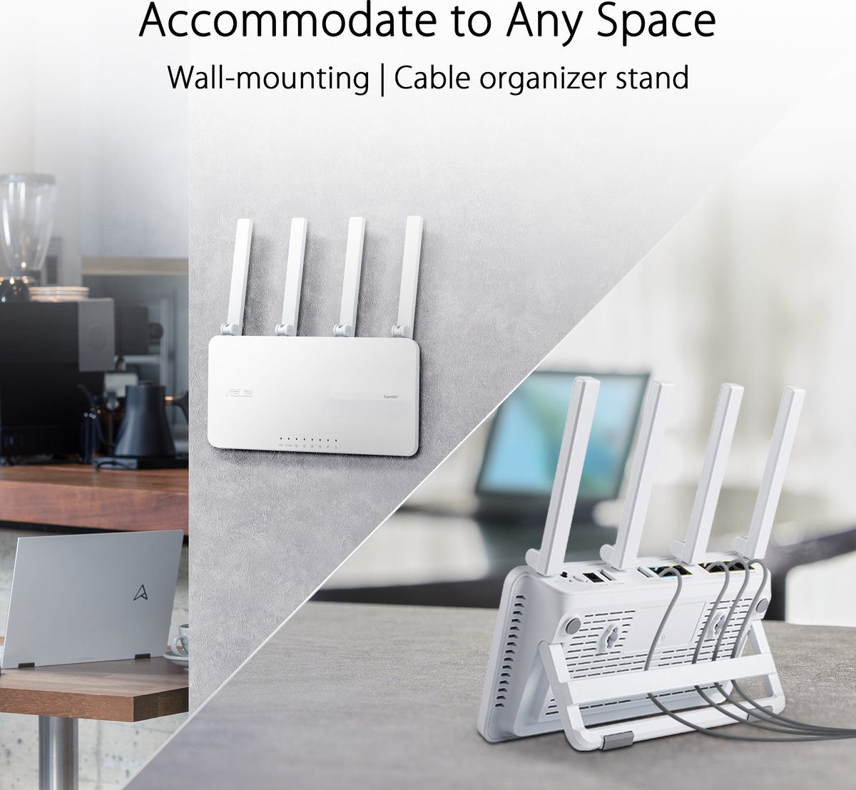 ASUS ExpertWiFi EBR63 – Accesspoint - Router - AX3000 - WiFi 6 - Dual-Band – foto 6
