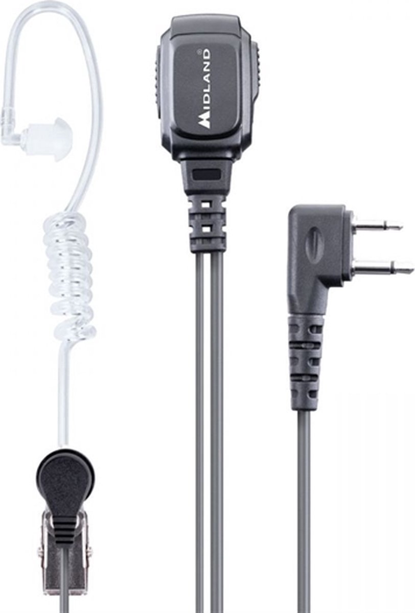 Oortelefoon met microfoon midland ma31-l - 2-aderig