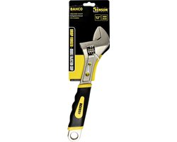 Benson Verstelbare moersleutel - gehard staal - softgrip handvat - 30,5 cm - 35 mm bekopening