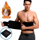 Slim-Shirt.com® Shaping Sauna Band - Sauna Belt - Waist Trainer - Zweetband - Taille Shaper - Uniseks geschikt voor mannen en vrouwen - XL grote maat - Extra Lang tot buikomvang van 127cm