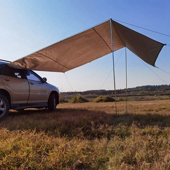 Auvent de tente sur le toit – Toit ouvrant et pare-soleil pour voiture,  SUV, camping