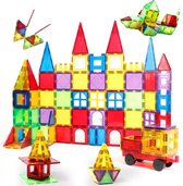 Touts & Feil - Ensemble de jouets blocs de construction magnétiques - 70 pièces - Jouets de construction - Tuiles Magnétiques - carrelages Magnétiques - 3 à 12 ans