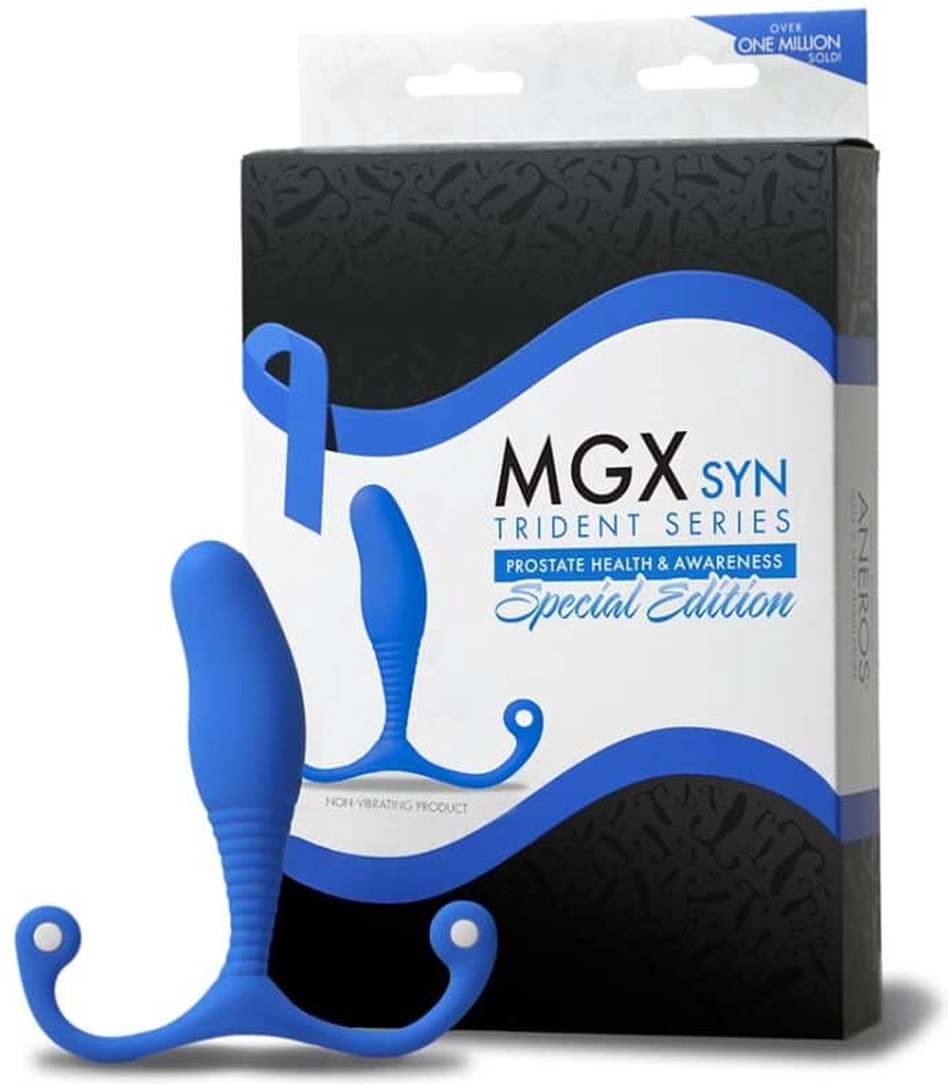 Goedkoopste Aneros MGX Syn Trident - Blue blue