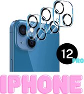 Iphone 12 Pro - Camera lens protector - 9H Tempered Glass - screenprotector - beschermglas