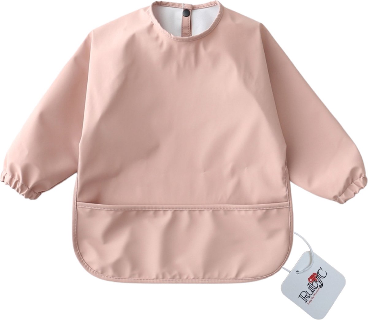 Goedkoopste RubyC Slab met Mouwen (12 tot 36 maanden) Roze - Waterproof Slabbetje Baby - Schort