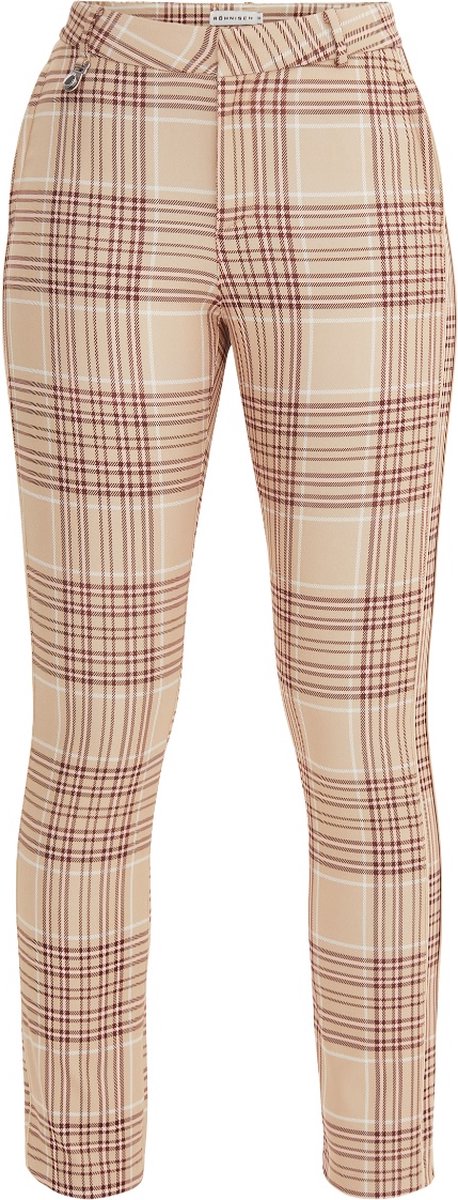 Röhnisch Lexi Pants 30 - Safari Check - Maat 36