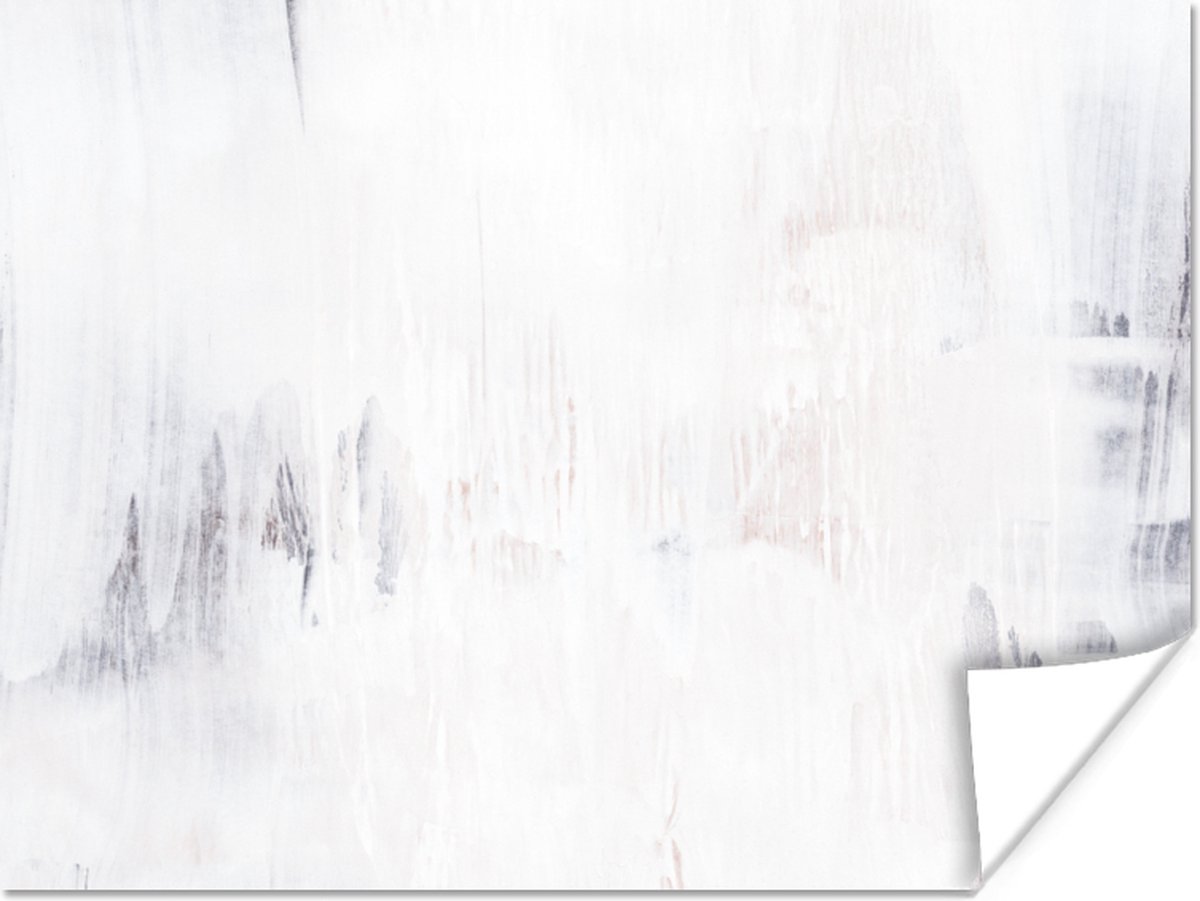 Poster Acrylverf - Verf - Design - 80x60 cm