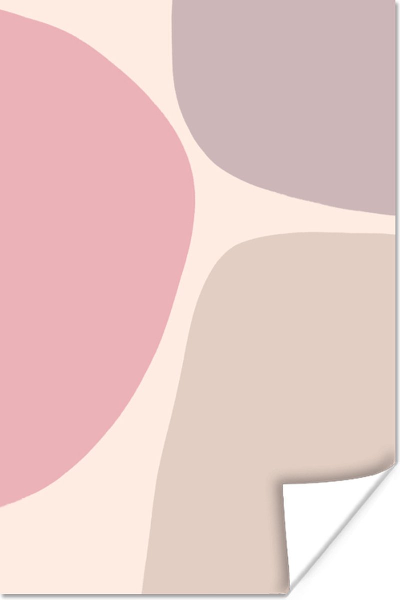 Poster Design - Pastel - Minimalisme - 80x120 cm