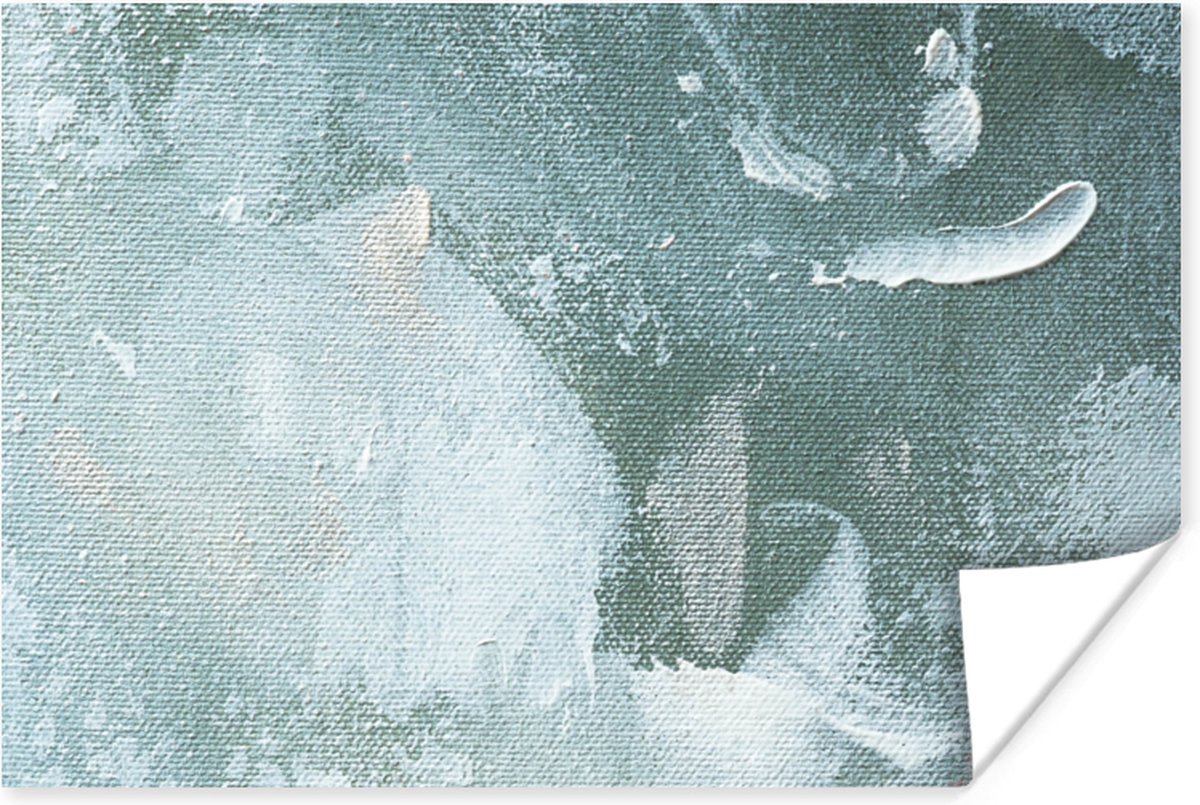 Poster Acrylverf - Abstract - Design - 30x20 cm