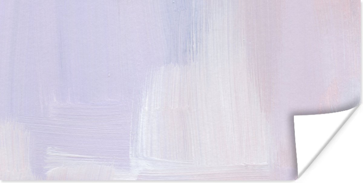 Poster Pastel - Verf - Design - 40x20 cm