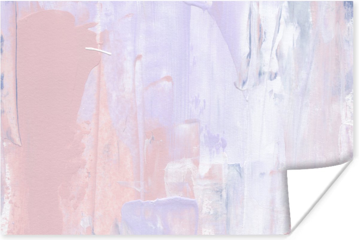 Poster Verf - Pastel - Design - 30x20 cm