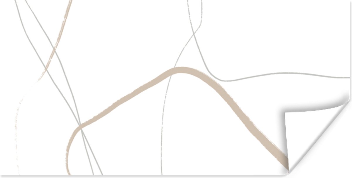 Poster Abstract - Minimalisme - Line art - 150x75 cm