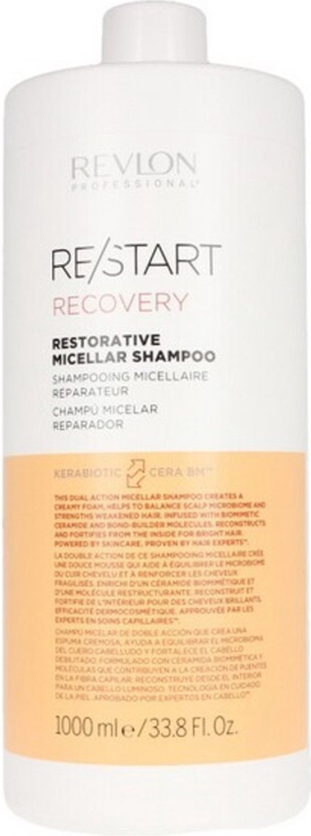 Vochtinbrengende Shampoo Re-Start Recovery Restorative Micellar Revlon (1000 ml)
