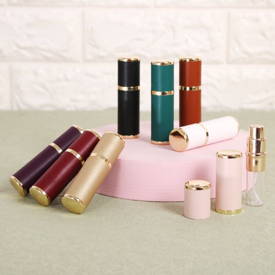 Luxe Mini Parfum Flesje Navulbaar 5 ml Reisflesje Parfumverstuiver Goud bol