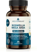 Boswellia Mega AKBA - with BioPerine - LIPOSOMAL - NO ADDITIVES - 60 capsules