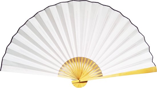 Chinese Waaier Wit 100 cm - Beauty & Care - 1 st.. new