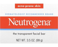Neutrogena - The Transparent Facial Bar - Acne Prone Skin - 99 g