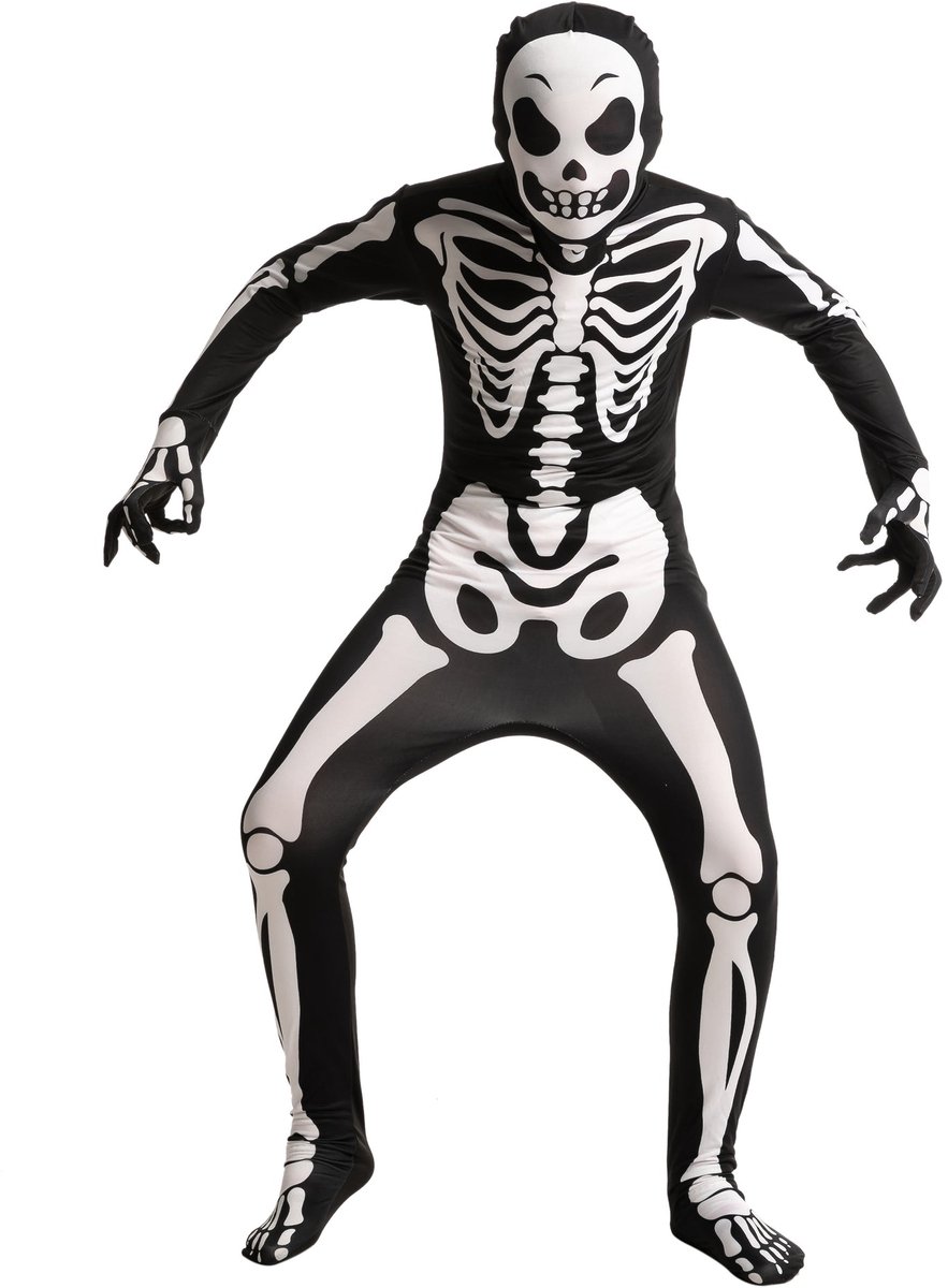 Halloween - Boos skeleten pak - kinderkostuum