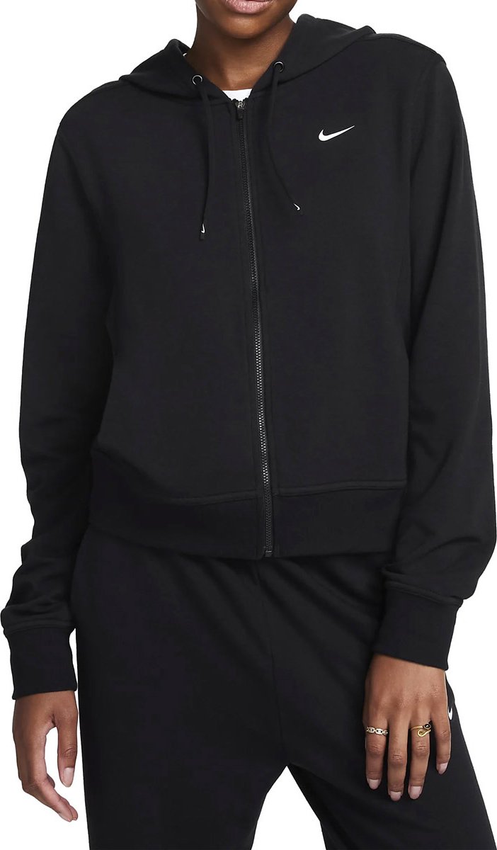 Nike Dri-FIT One Dames Hoodie Zwart