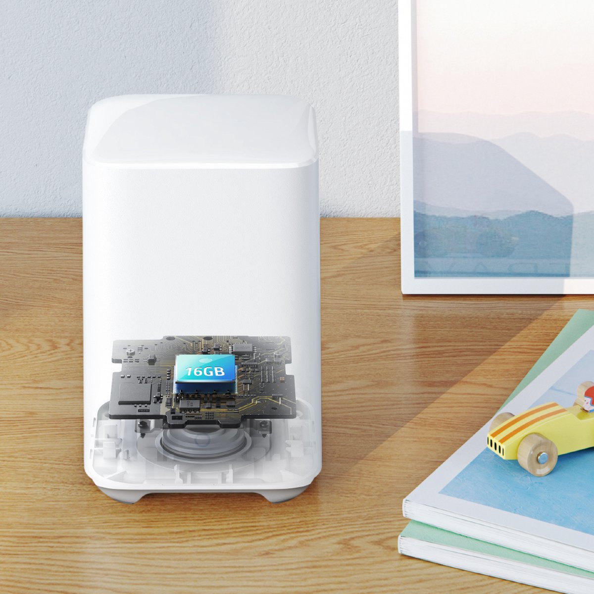 Afbeelding 3 van Eufy by Anker 2K Videodeurbel + 2K Beveiligingscamera bundel - Pan & tilt - Voor binnen en buiten - Met Homebase