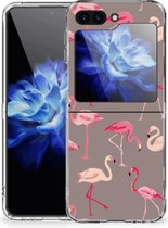 Cover Case Geschikt voor Samsung Galaxy Z Flip 5 Smartphone hoesje Flamingo