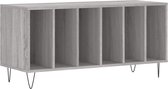 vidaXL-Platenkast-100x38x48-cm-bewerkt-hout-grijs-sonoma-eikenkleurig