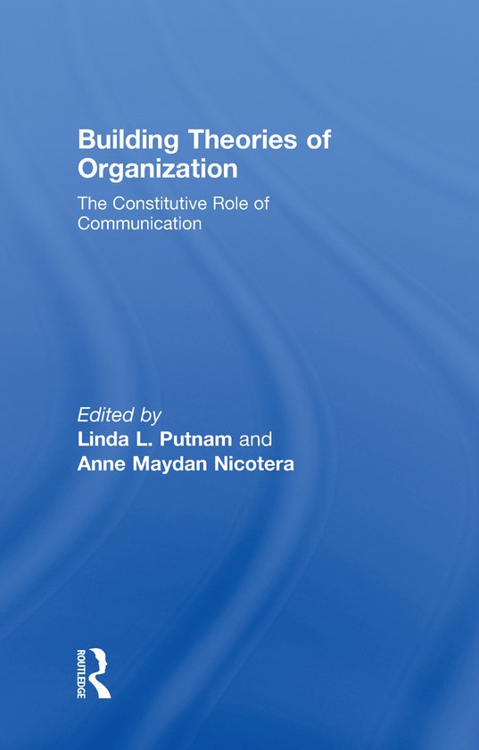 Building of Theories of Organization - cover