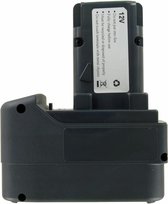 AccuCell-batterij geschikt voor Metabo BS 12, BST 12, SB12, 12V NiMH 1.4Ah