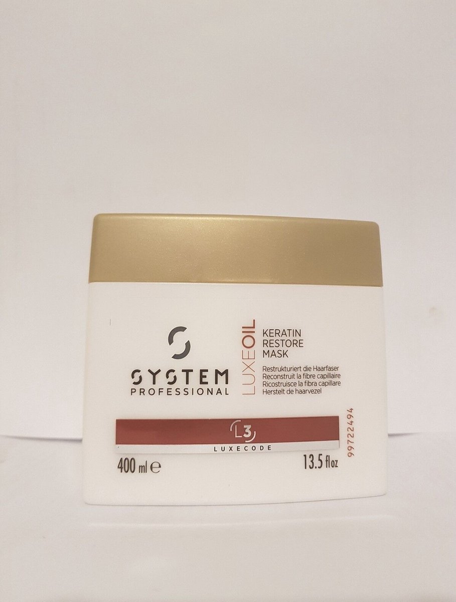 Wella Professional System Luxecode Luxeoil Keratin Mask 400ml