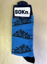 SOKn. Trendy sokken *MOTOR* maat 40-46 (ook leuk om kado te geven !)