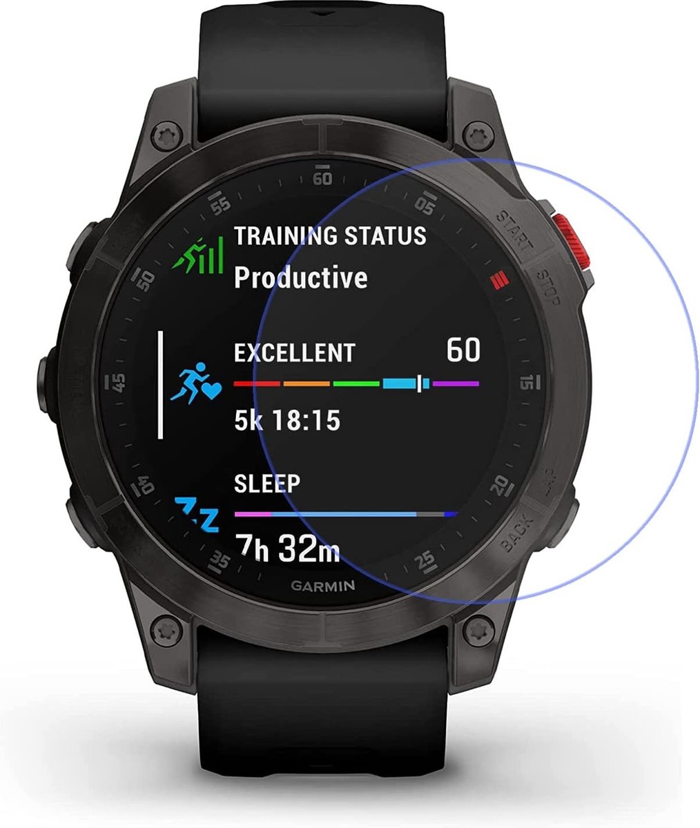 Strap-it Screen protector glas - geschikt voor Garmin Epix Pro 51mm