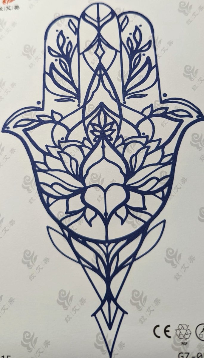 Semi-permanente tatoeage - Bijna original - Makkelijk in gebruik - Kool - Sexy - Waterbestendig - Mooie ontwerpen - Natuurlijk Veganistisch - Niet-toxisch – Duur tot 10 a 15 dagen - Door idereen te gebruiken.- 45
