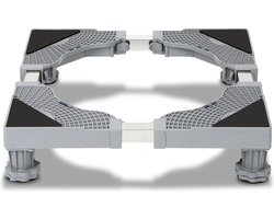Wasmachine Verhoger voor Droger & Koelkast - Wasmachine Opbouwmeubel - Wasmachinevoet Wasmachine onderhoud 41~66cm In hoogte verstelbaar 4 poten