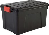 Multi-functionele Kist Iris Explorer Box Zwart/Rood Polypropyleen 60L