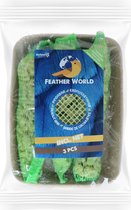 Feather World Pinda Bar - vogelvoer voor tuinvogels - natuurlijke voedselbronnen - smakelijke pinda bar inclusief netje (3 stuks)