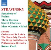 Simon Joly Choir, Philharmonic Orchestra, Robert Craft - Stravinsky: Symphony Of Psalms (CD)