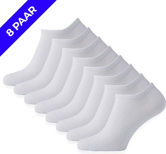 Socquettes Witte - Taille 39/42 - 8 paires - sans couture - coton