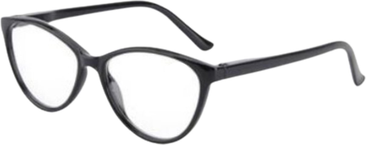 XYZ Eyewear Cat-eye – zwart +3.50
